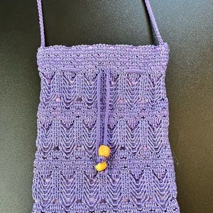 Purple Shoulder Bag